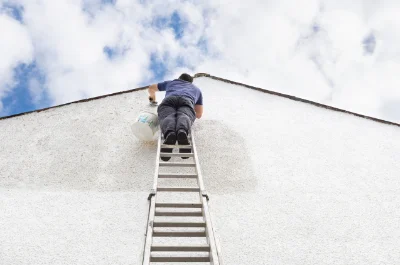 Peinture extérieure à Grimbosq — façades et ravalement